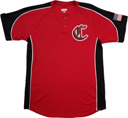 Authentic Connetquot Chiefs Majestic Cool Base BP Jersey