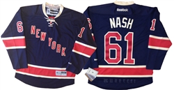 Reebok Premier NHL New York Rangers #26 Jimmy Vesey Navy Alt Jersey