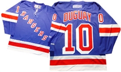 Ron Duguay Signed New York Rangers Fanatics Vintage Jersey