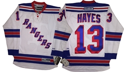 New York Rangers No13 Kevin Hayes White Road Jersey